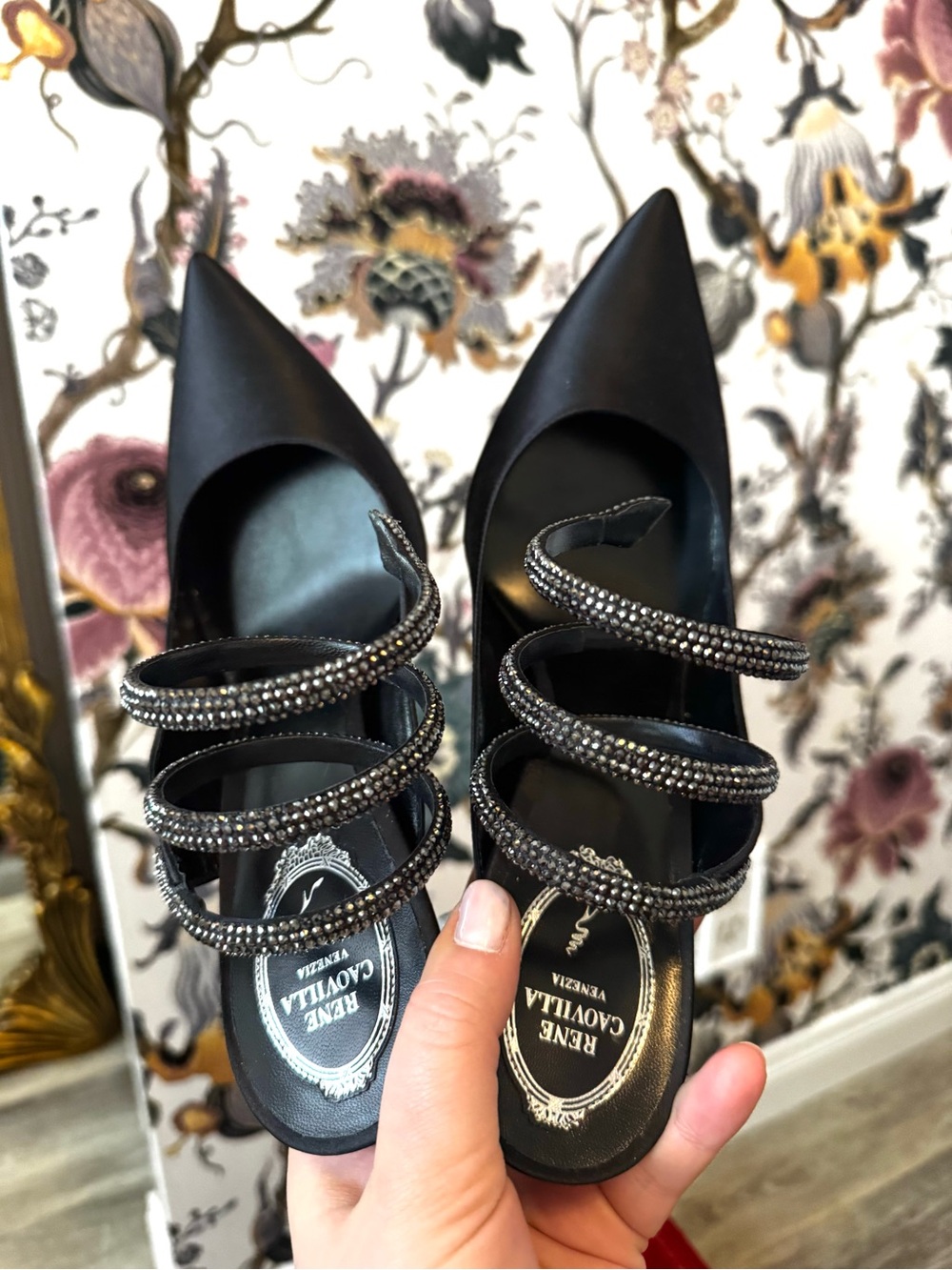 Rene Caovilla Cleo pump (41) new - Picture 4 of 15